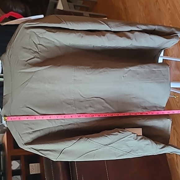 Ellen Tracy Jacket With Draw Cord Hem Size Large - Picture 13 of 15